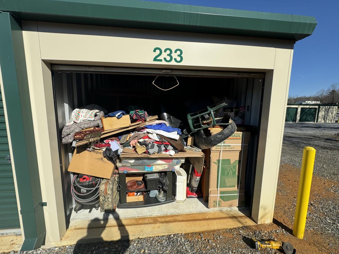 Storage Unit Auction in Johnson City , TN at Anytime Self Storage 177